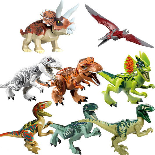 LEGO | Blocos de Montar Mini Figuras de Dinossauro Brinquedos para Crianças